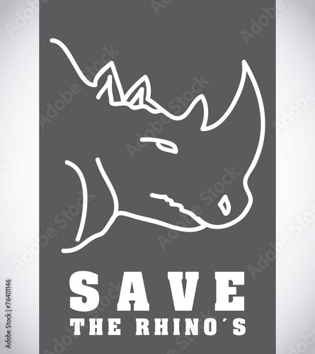 save the animals design