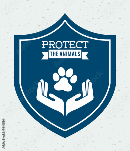 save the animals design