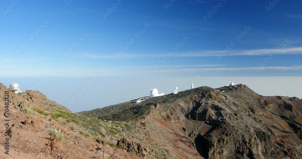 4k; Majestic view at Roque De Las Muchachos, La Palma 4k; Majestic view at Roque De Las Muchachos, La Palma