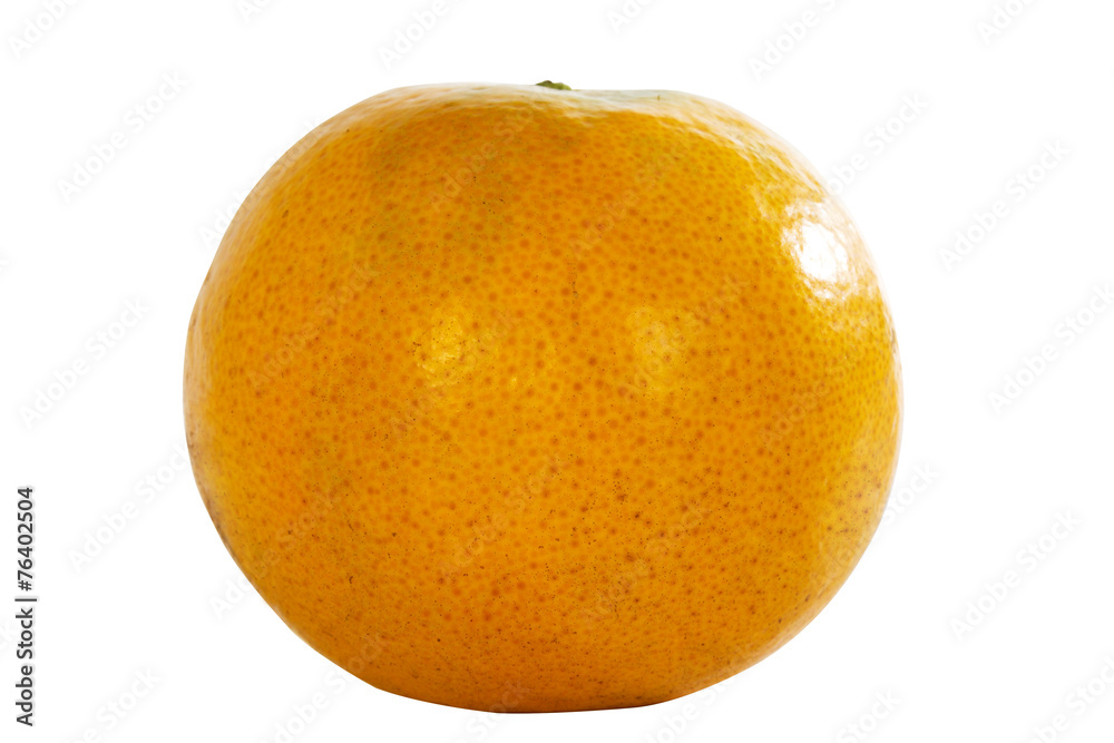 Fototapeta premium Orange fruit isolated on white