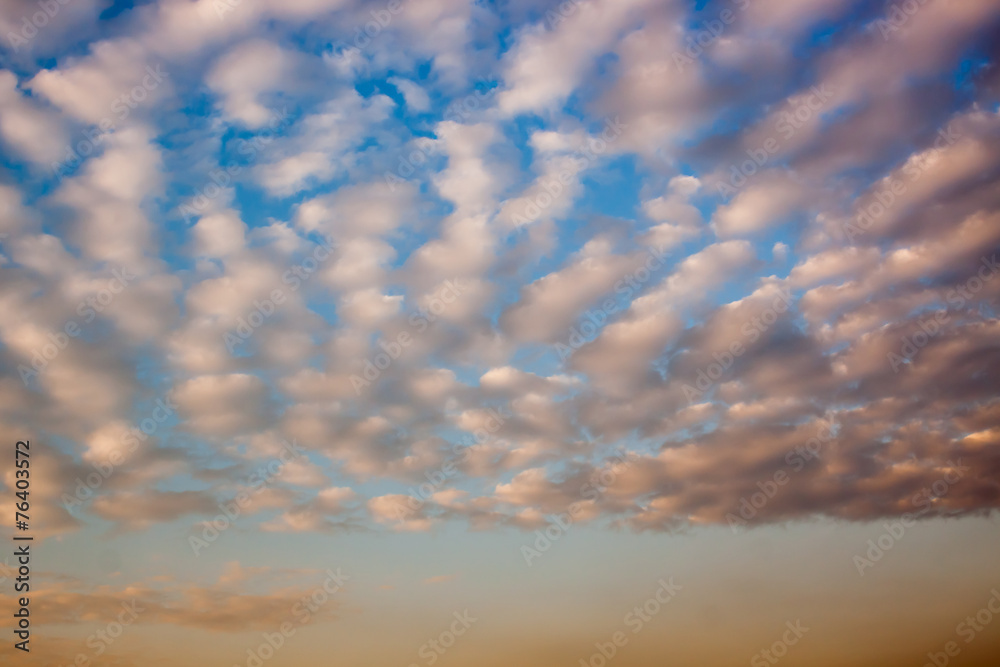 Beautiful sky and clouds Beautiful sky and clouds