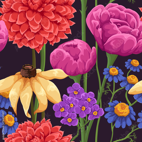 Floral seamless pattern