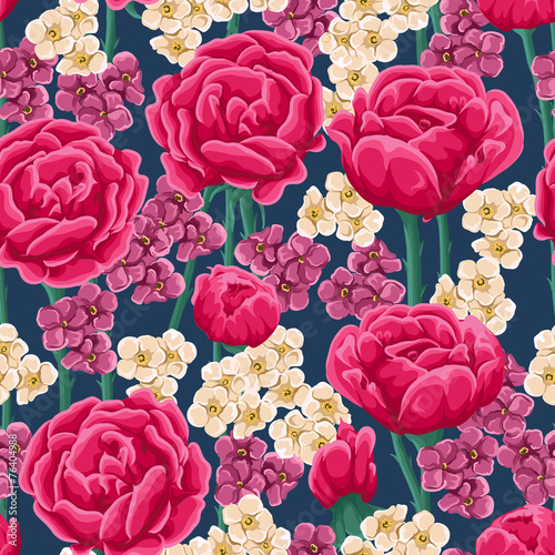 Floral seamless pattern