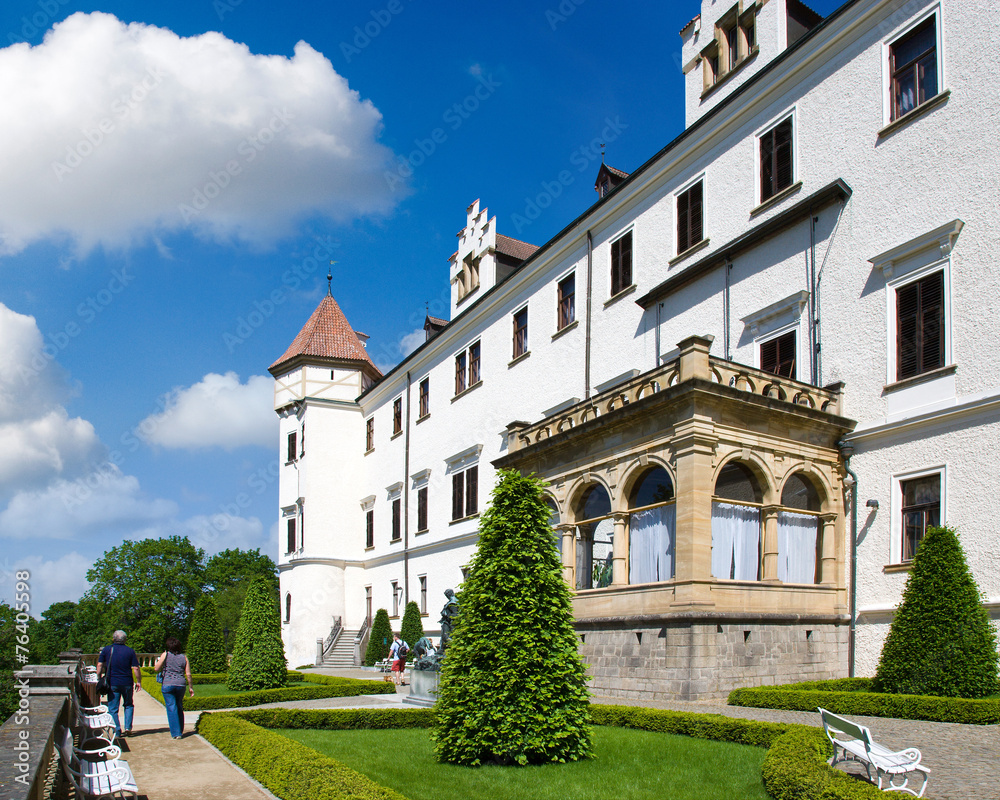 Konopiste castle near Benesov, Czech republic, Czech republic