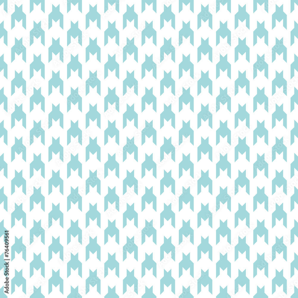 Vertical Seamless Houndstooth Pattern Turquoise/White Vertical Seamless Houndstooth Pattern Turquoise/White