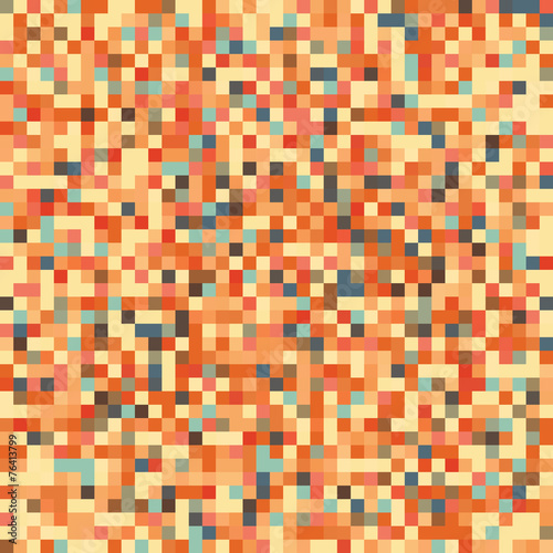 Fototapeta Naklejka Na Ścianę i Meble -  A pixel art pattern vector background