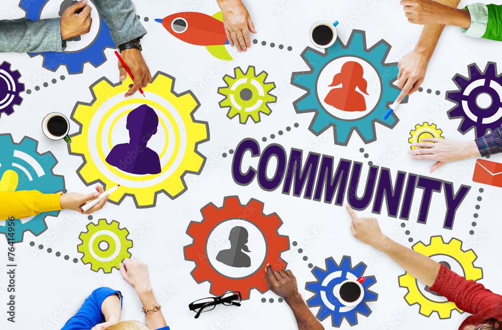 Fototapeta premium Community Culture Society Population Team Tradition Concept