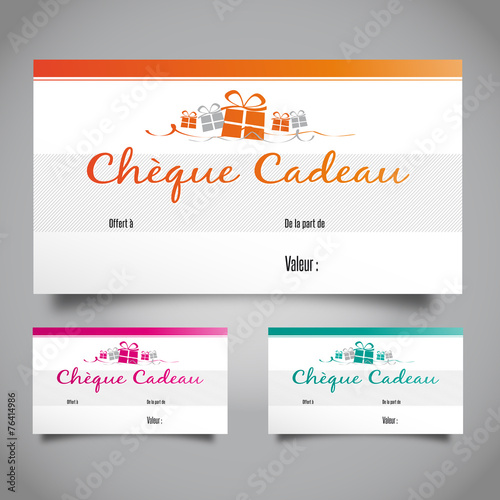 Chèque cadeau