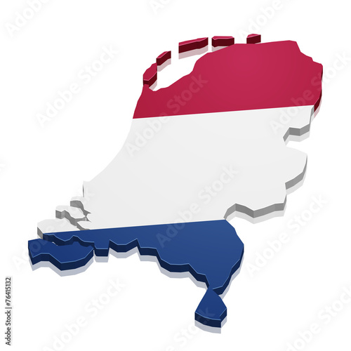 Map Netherlands