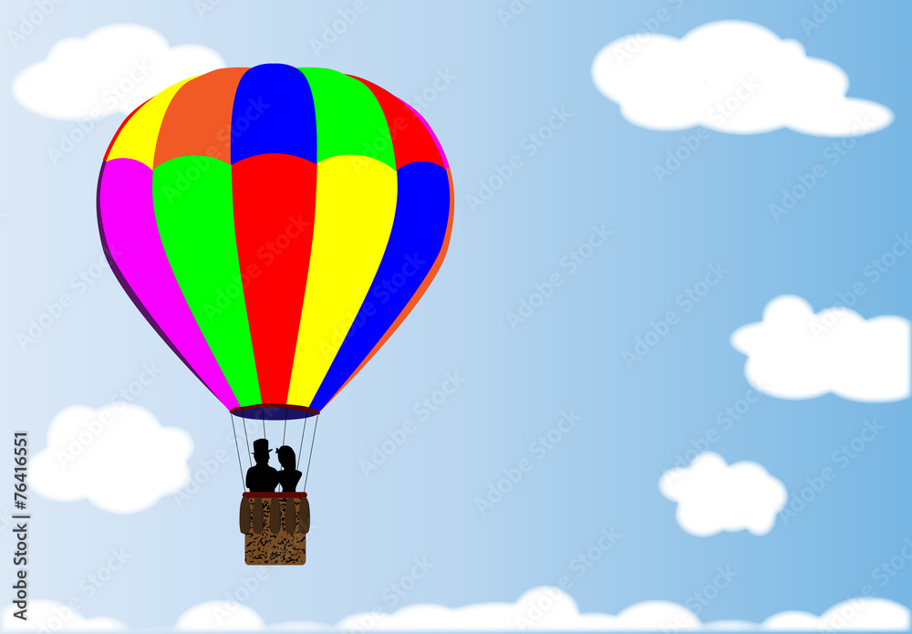 Fototapeta premium Amongst the Clouds