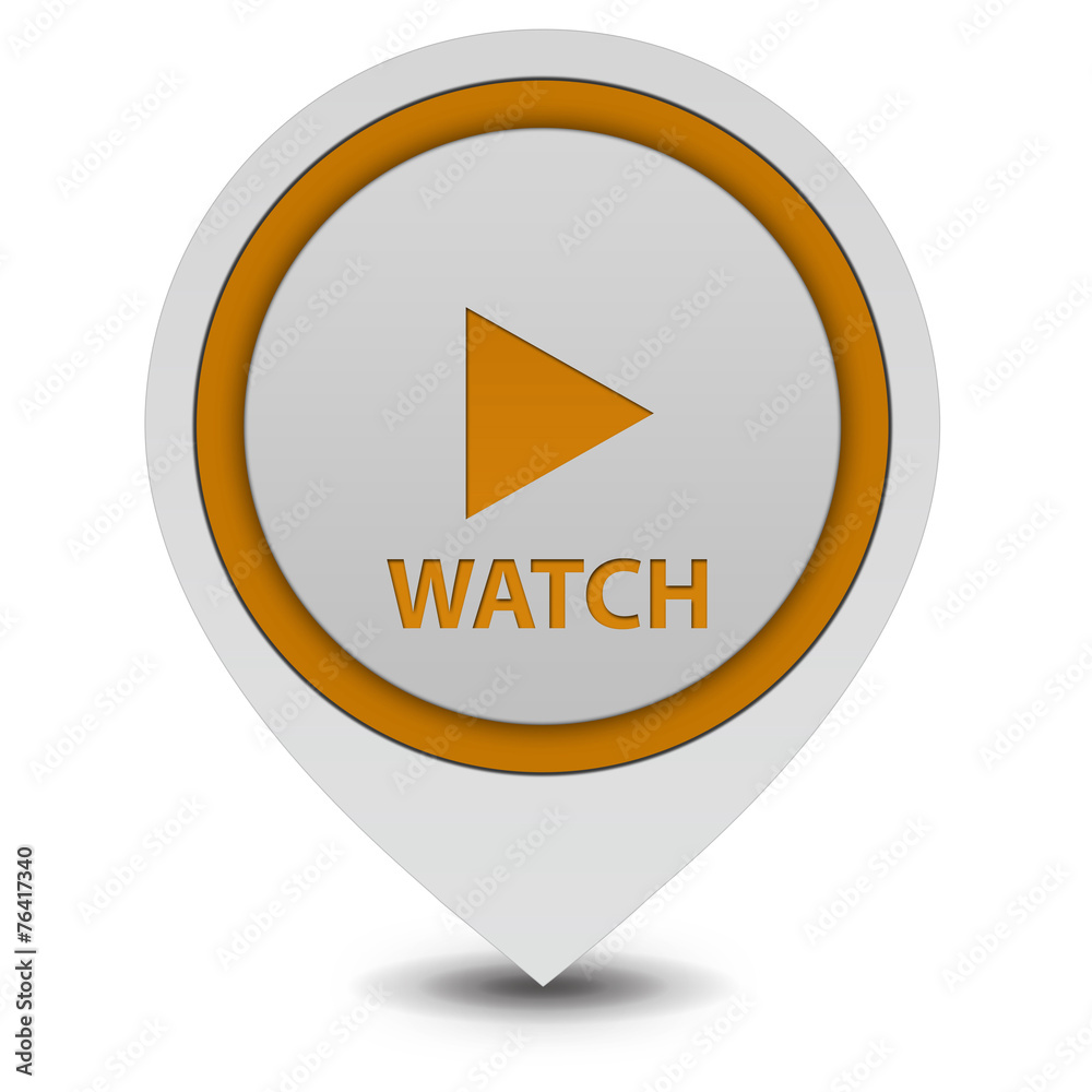 watch pointer icon on white background watch pointer icon on white background