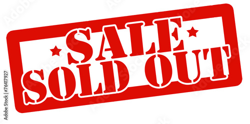 Sale sold out