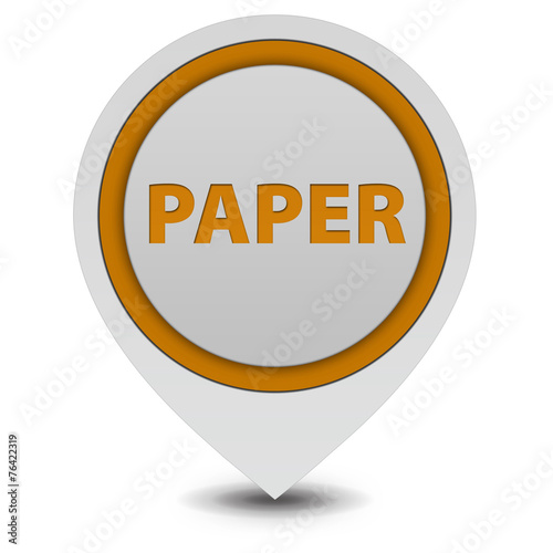 Paper pointer icon on white background Free Download Paper pointer icon on white background - GFXLoad