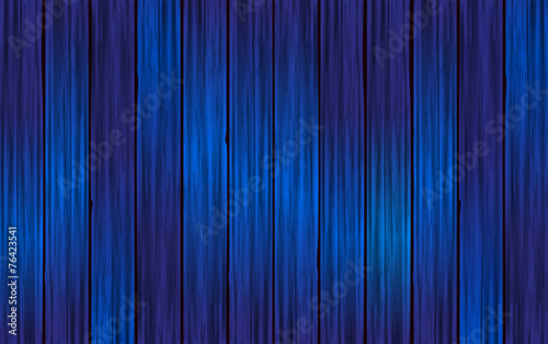 Fondo de madera realista azul. Textura de madera