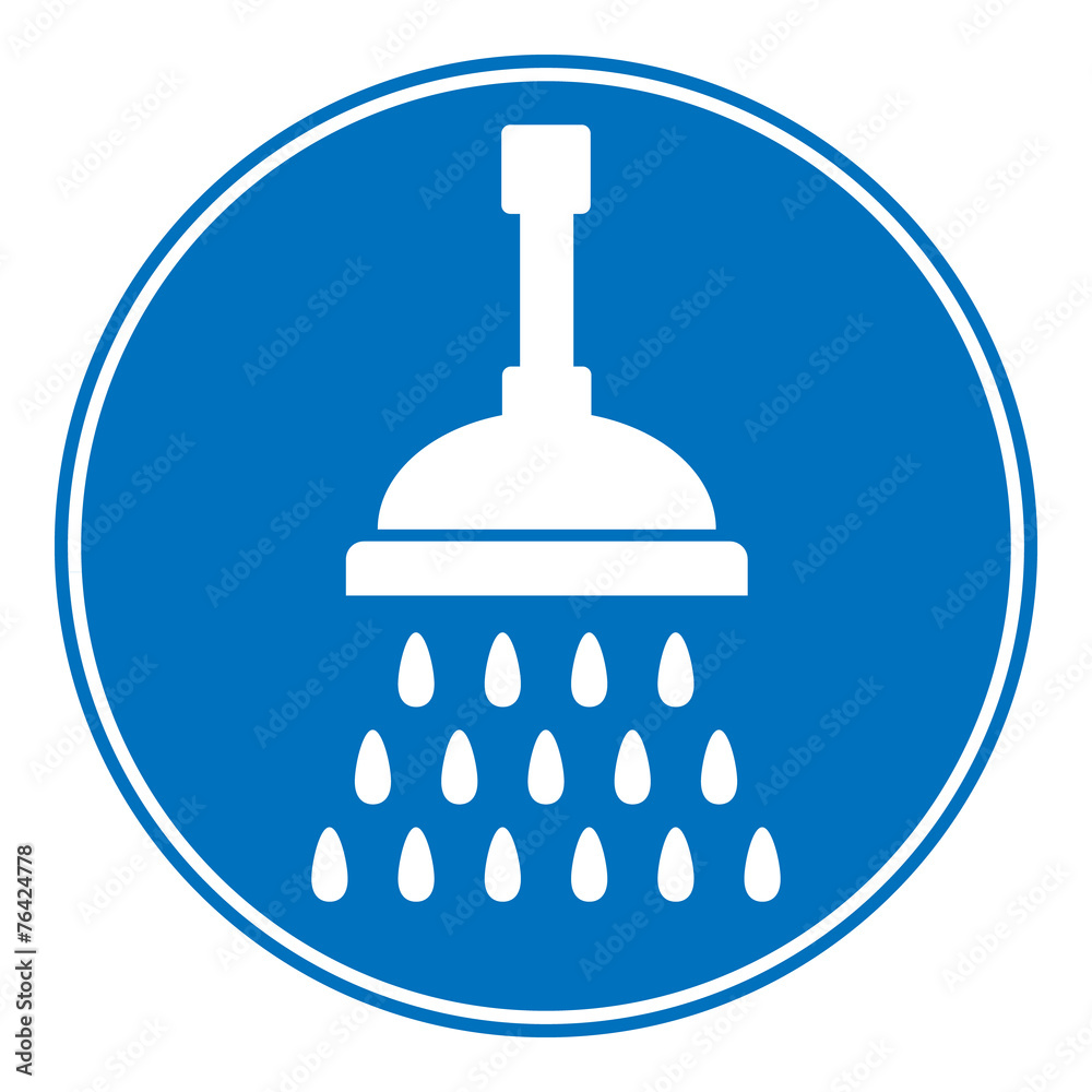 Shower icon. Shower icon.