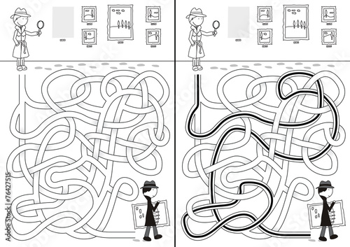 Detective maze
