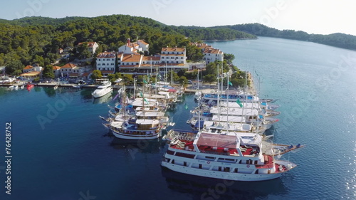 Pomena in National Park Mljet, Croatia