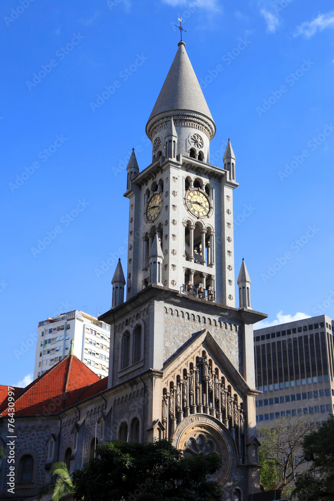 Historic church in Sao Paulo Brazil