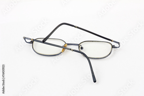 old bent glasses
