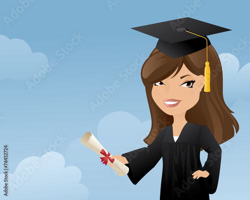 Graduating Girl