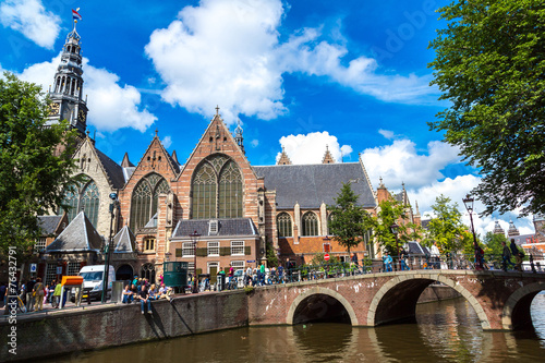 Oude Kerk   in Amsterdam photo