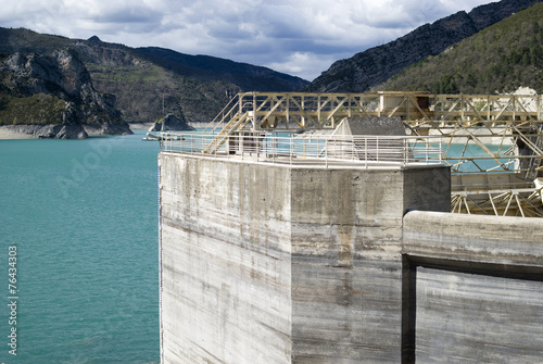 Hydroelectric power station photo