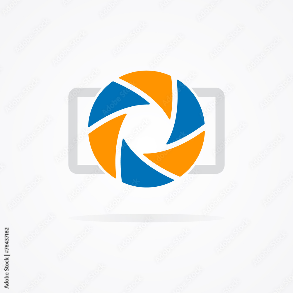 Simple camera logo Simple camera logo