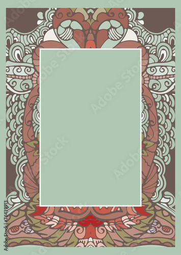 Texture with flowers