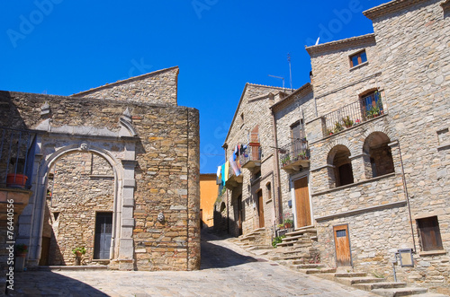 Alleyway. Guardia Perticara. Basilicata. Italy. photo