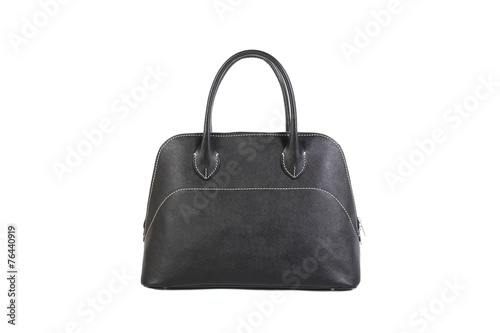 Black Leather Handbag