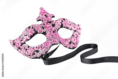 Pink Carnival Mask
