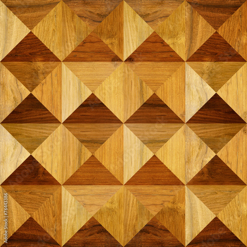 Abstract paneling pattern - seamless background - pyramidal