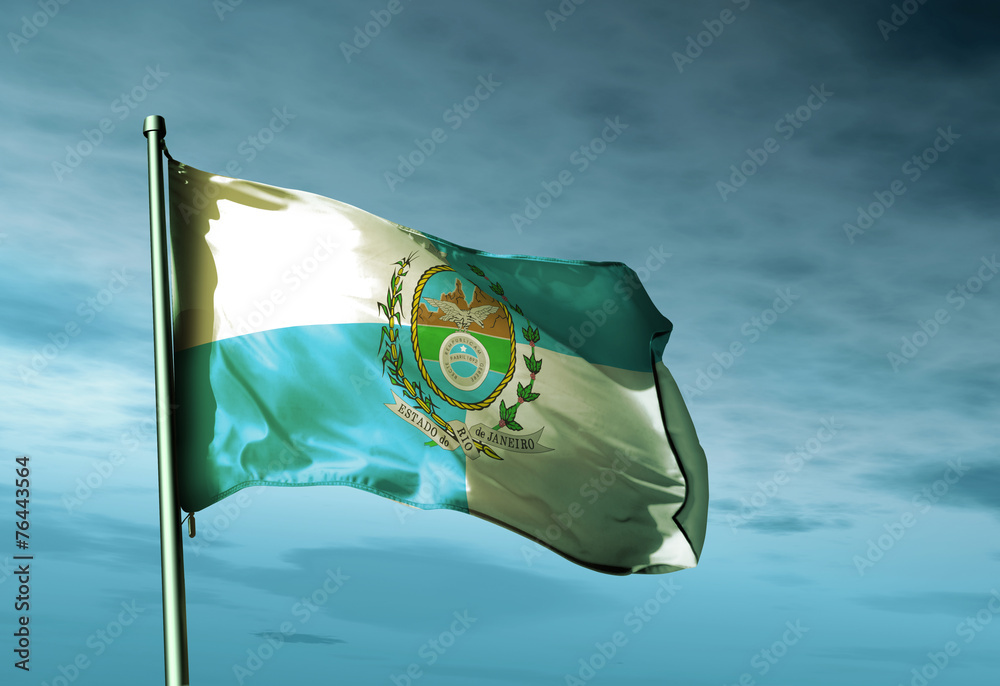 Rio De Janeiro Brazil Flag Waving On The Wind Stock Illustration Adobe Stock Rio De Janeiro Brazil Flag Waving On The Wind Stock Illustration Adobe Stock