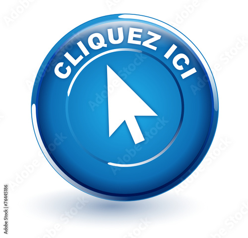 cliquez ici sur bouton bleu