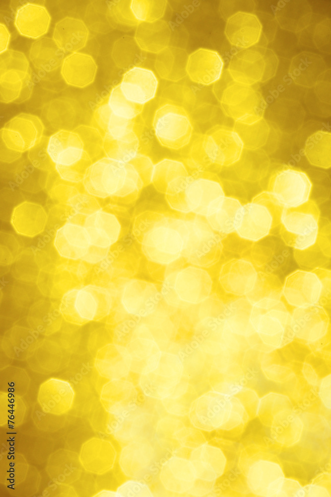 Obraz premium Gold Bokeh Hintergrund