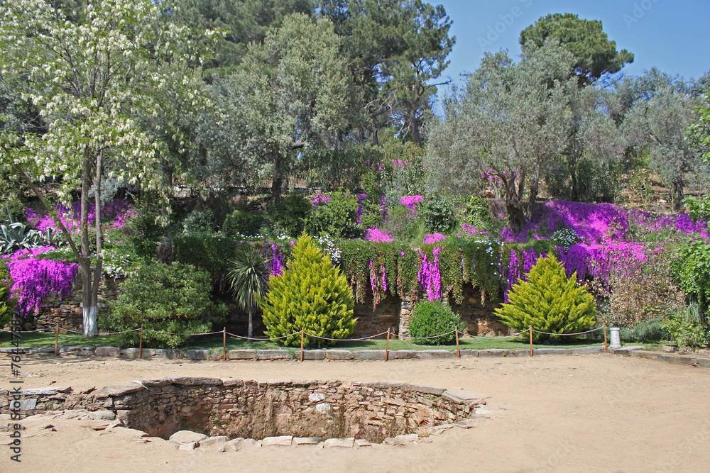 Fototapeta premium Basement of the church near Virgin Mary's House, Turkey