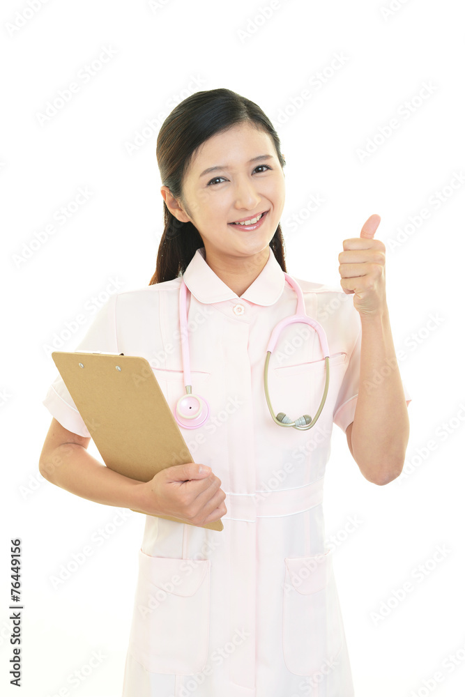 笑顔の看護師 笑顔の看護師