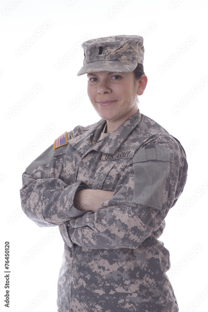 Military woman Military woman
