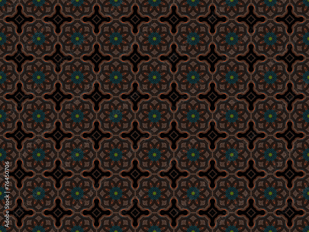 Ethnic pattern. Abstract kaleidoscope fabric design. Ethnic pattern. Abstract kaleidoscope fabric design.