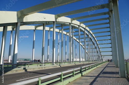 多摩水道橋の道