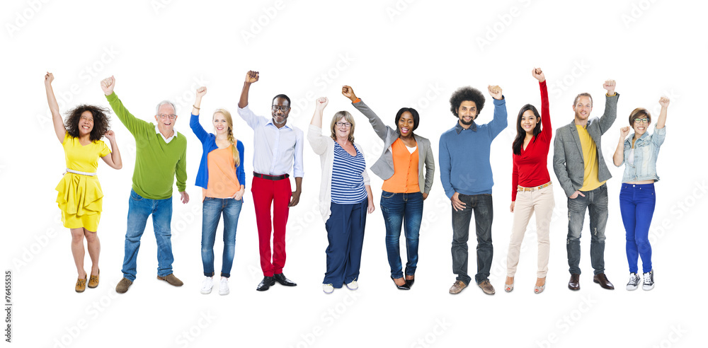 Fototapeta premium Ethnicity Multi-Ethnic Variation Togetherness Unity Concept