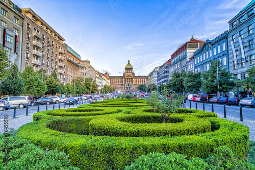 Wenceslas Square in Prague