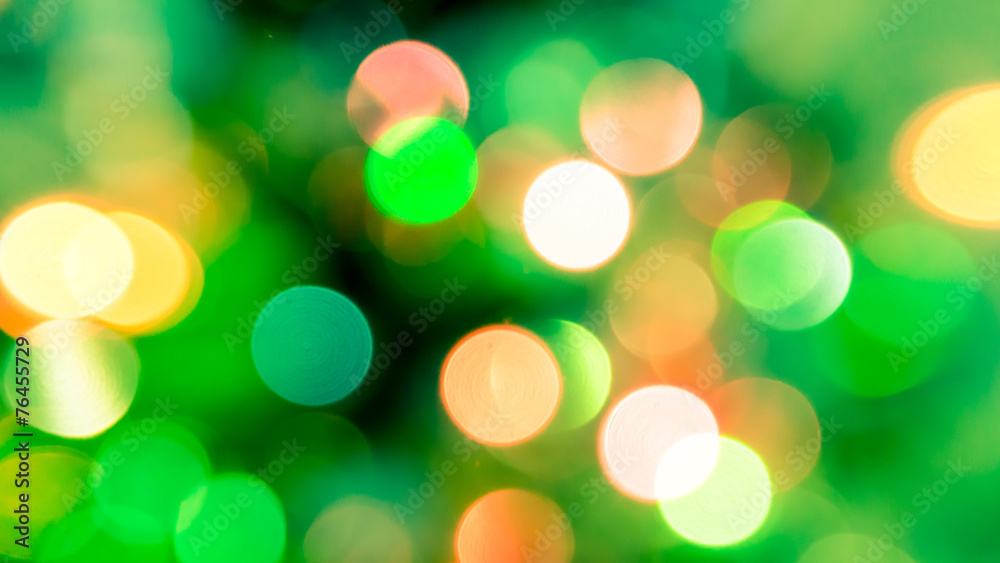 Abstract circular green bokeh abstract light background Abstract circular green bokeh abstract light background
