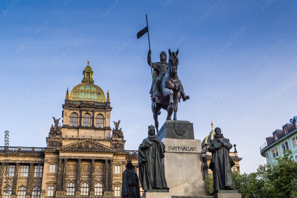 Fototapeta premium Wenceslas Square in Prague