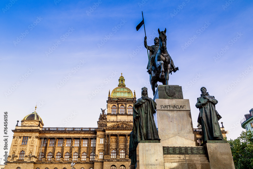 Fototapeta premium Wenceslas Square in Prague