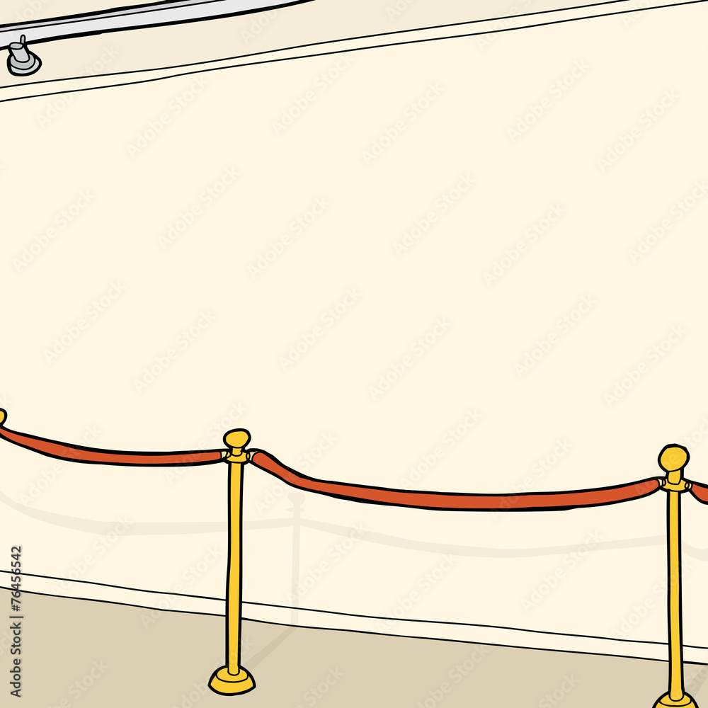 Stanchion in Room Stanchion in Room