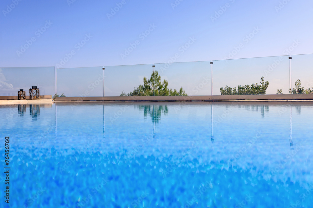 big luxury pool