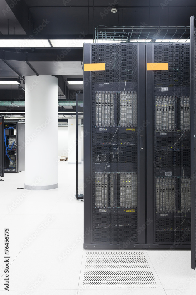 telecommunication server in data center