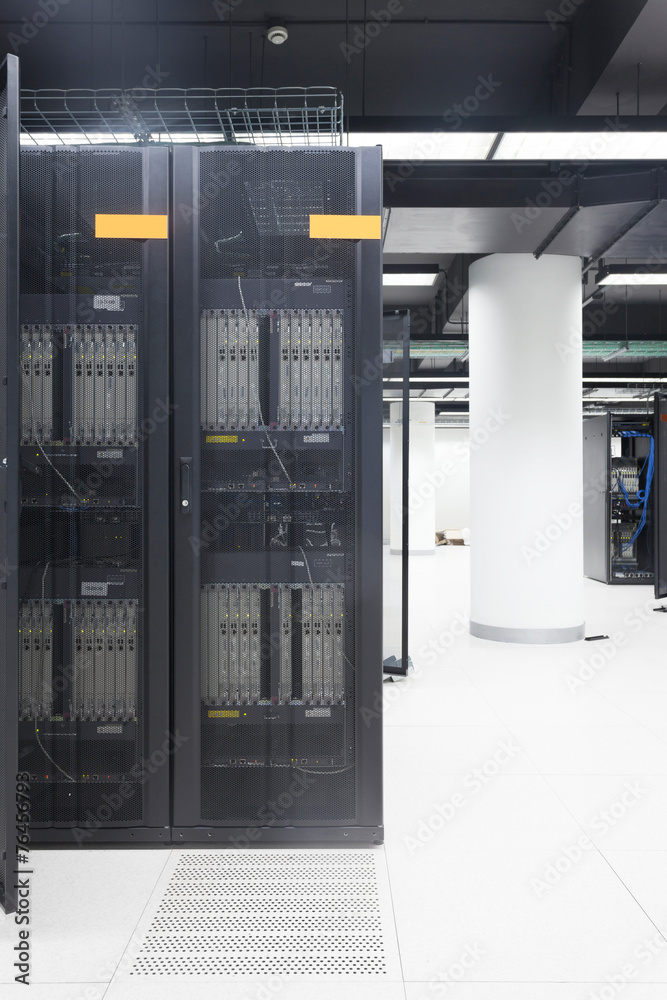 telecommunication server in data center
