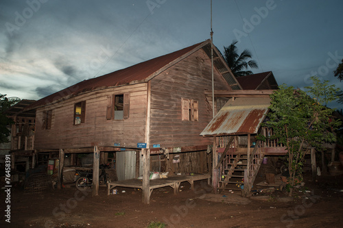 Old house in Thailand © wildarun